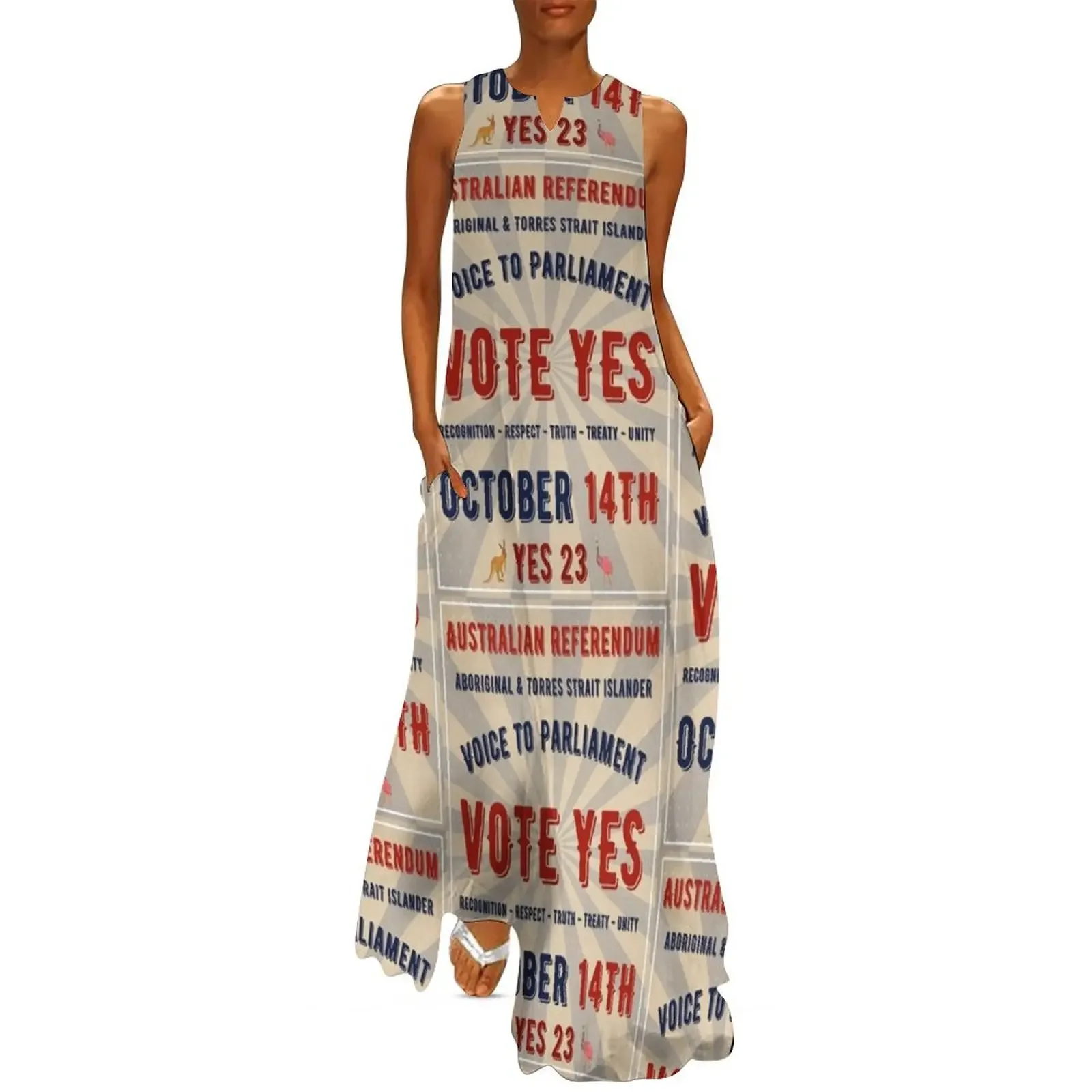Vote Yes - Voice Referendum - October 14 Long Dress Women dresses summer Beachwear wedding dresses for parties Dress
Vote Yes - Voice Referendum - October 14 Long Dress Women dresses summer Beachwear wedding dresses for parties Dress