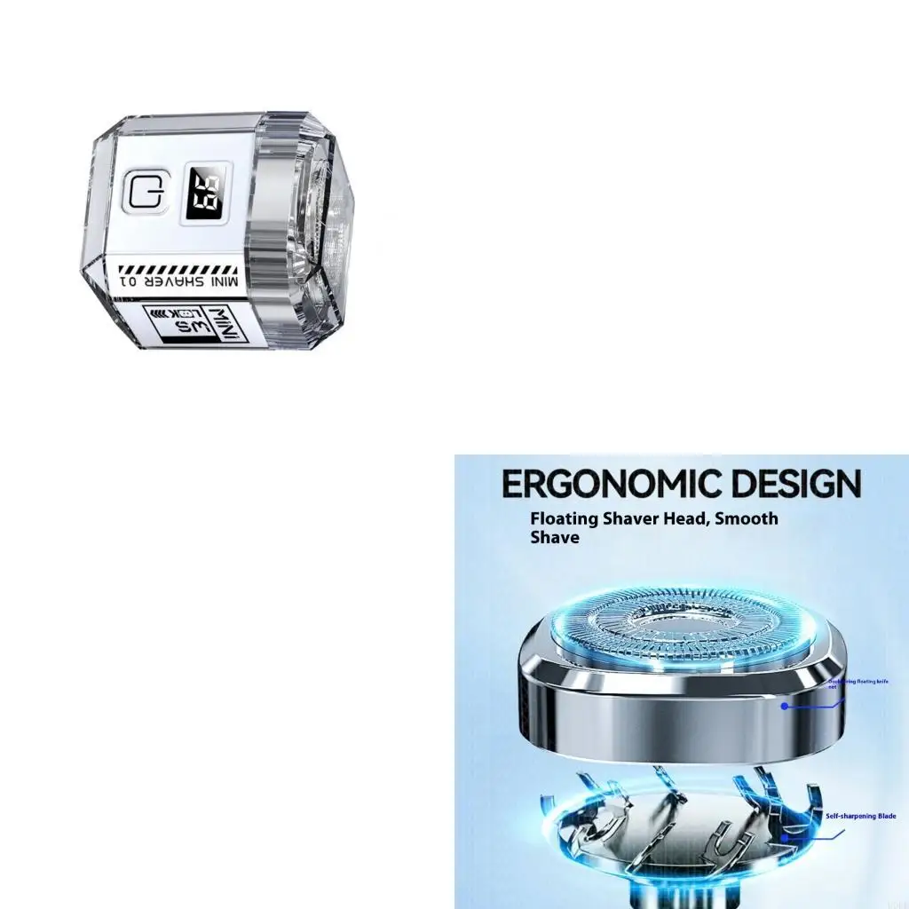 Дорожная мини-мужская электрическая электробритва со светодиодным дисплеем, водонепроницаемая электробритва
Дорожная мини-мужская электрическая электробритва со светодиодным дисплеем, водонепроницаемая электробритва