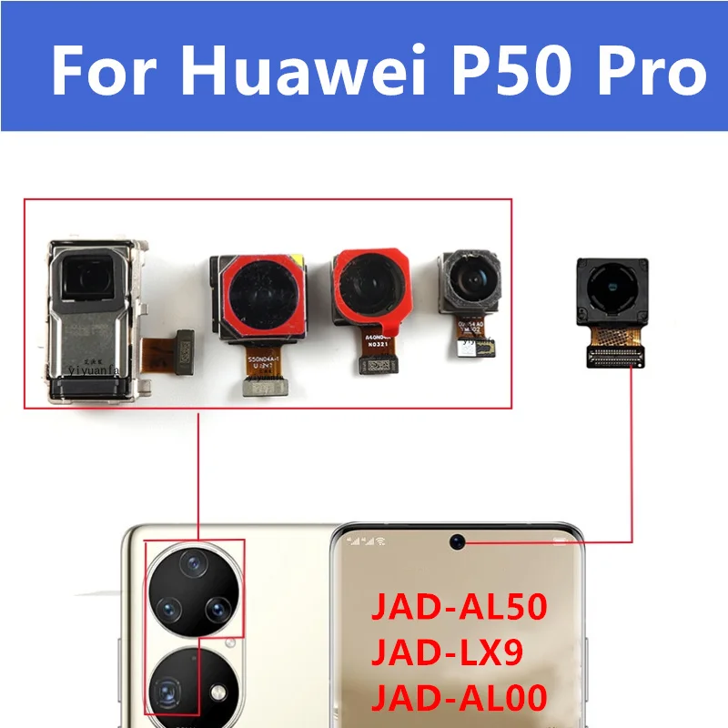 Rear Front Camera For Huawei P50 Pro Frontal Backside Selfie Wide Back Camera Module Flex Replacement Spare Parts
Rear Front Camera For Huawei P50 Pro Frontal Backside Selfie Wide Back Camera Module Flex Replacement Spare Parts