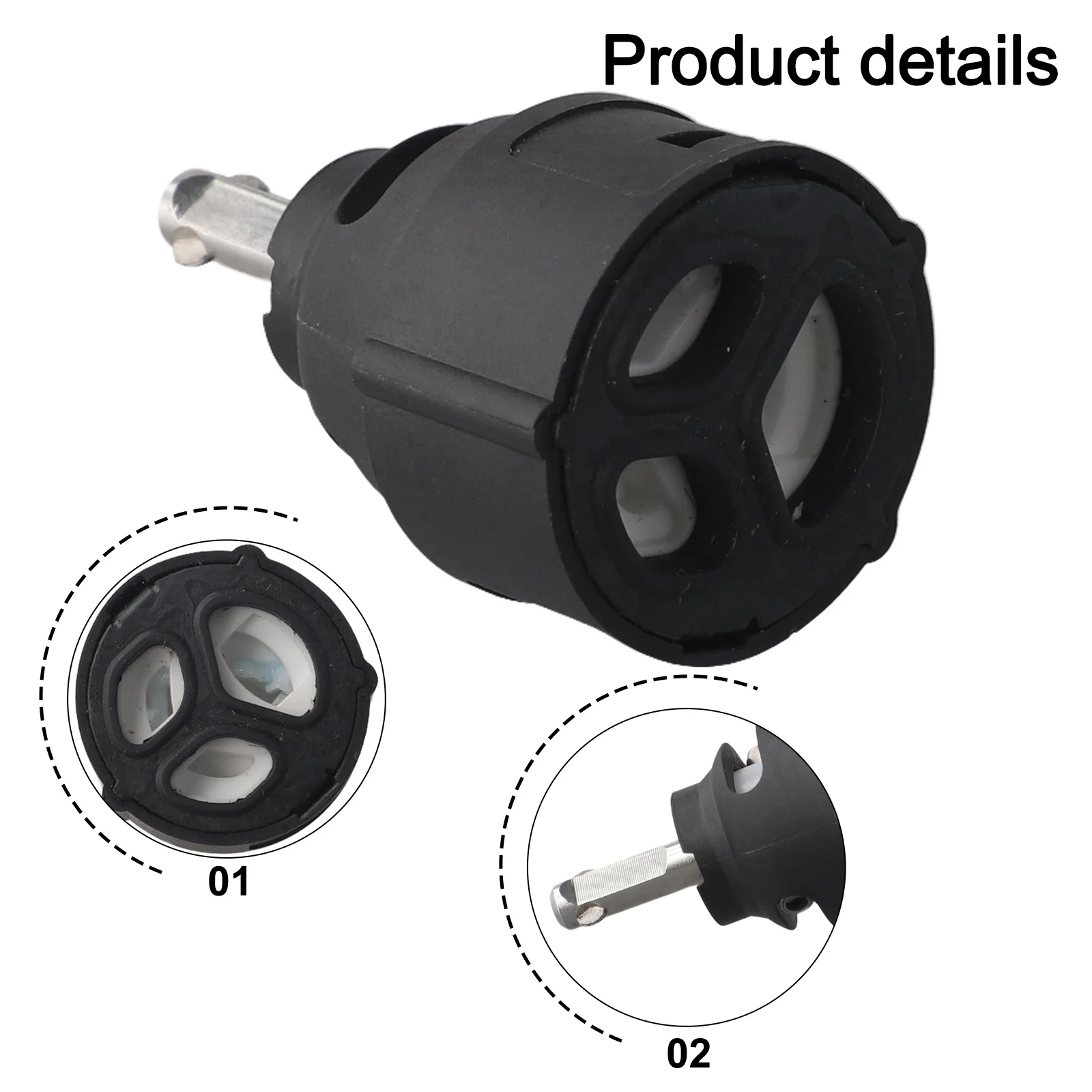 Аксессуары для кухонных смесителей Надежный сменный картридж с рычагом из нержавеющей стали, совместимый с моделью для 1255
Аксессуары для кухонных смесителей Надежный сменный картридж с рычагом из нержавеющей стали, совместимый с моделью для 1255