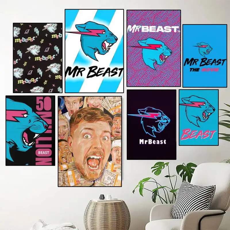 Game Blogger M-MrBeast POSTER Prints Wall Painting Bedroom Living Room Wall Sticker Small
Game Blogger M-MrBeast POSTER Prints Wall Painting Bedroom Living Room Wall Sticker Small
