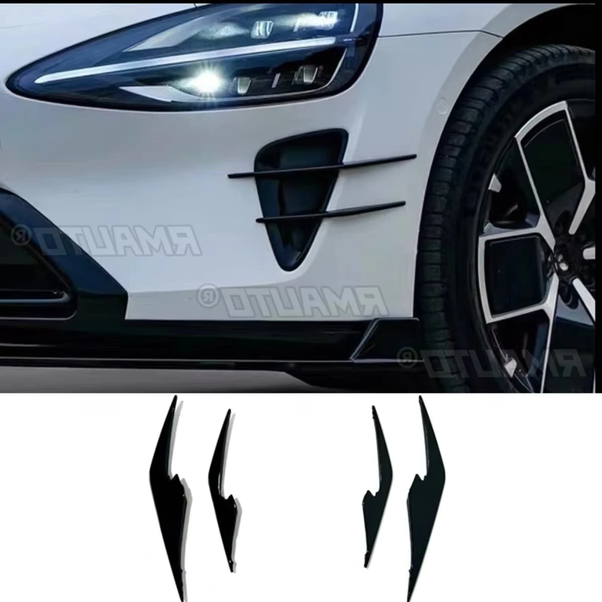 Для Xiaomi Su7 бампер сплиттер крышка вентиляционное отверстие отделка автомобиля боковой бампер воздухозаборник вентиляционный сплиттер аксессуары модификация часть
Для Xiaomi Su7 бампер сплиттер крышка вентиляционное отверстие отделка автомобиля боковой бампер воздухозаборник вентиляционный сплиттер аксессуары модификация часть