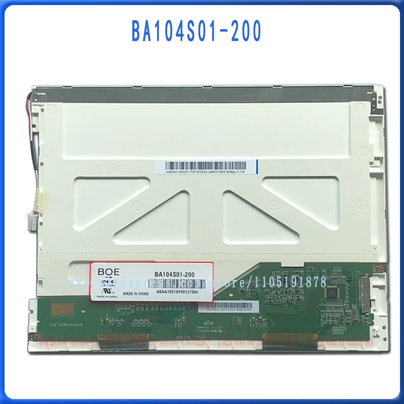 Оригинальный промышленный экран дисплея BA104S01-100 BA104S01-200 TS104SAALC01 TM104SDH01
Оригинальный промышленный экран дисплея BA104S01-100 BA104S01-200 TS104SAALC01 TM104SDH01