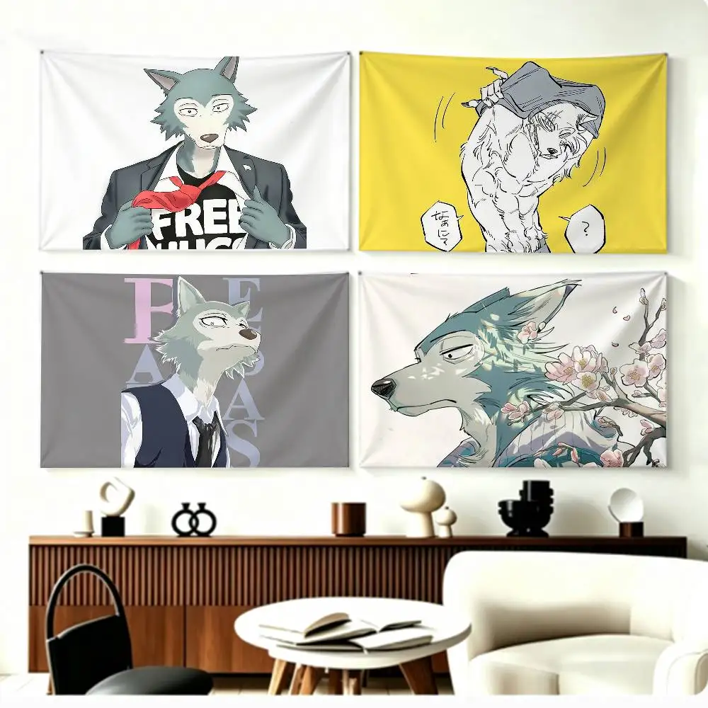 COOL B-BEASTARS Legoshi Flags Wall Hanging Background Art Banner for Bedroom Home Outdoor Decor
COOL B-BEASTARS Legoshi Flags Wall Hanging Background Art Banner for Bedroom Home Outdoor Decor