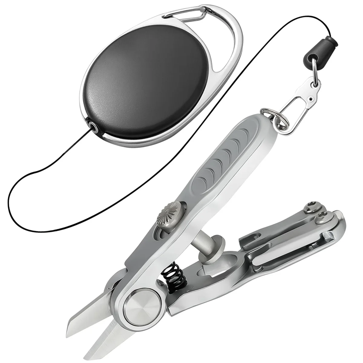 Ножницы для рыболовной лески с выдвижным механизмом, очиститель для ушков крючков и инструмент для завязывания узлов, ножницы-кусачки для плетеной лески из нержавеющей стали
Ножницы для рыболовной лески с выдвижным механизмом, очиститель для ушков крючков и инструмент для завязывания узлов, ножницы-кусачки для плетеной лески из нержавеющей стали