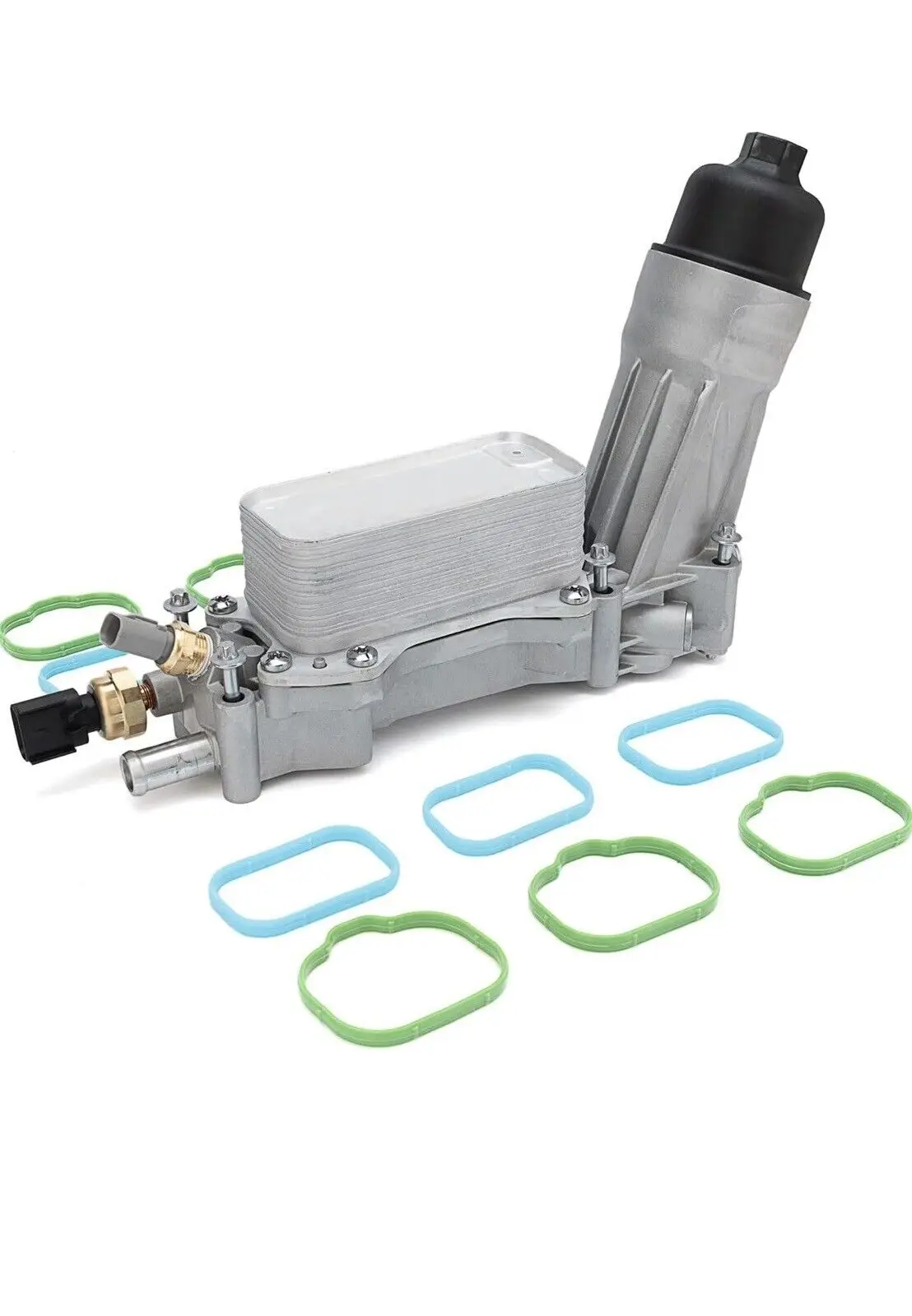 New 5184304AE Aluminum Engine Oil Cooler 68105583AF 926-959 for Chrysler 200 300 Dodge Charger Grand Cherokee ProMaster 3.6L V6
New 5184304AE Aluminum Engine Oil Cooler 68105583AF 926-959 for Chrysler 200 300 Dodge Charger Grand Cherokee ProMaster 3.6L V6