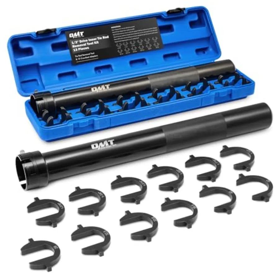 Inner Tie Rod Removal Tool Kit Inner Tie Rod Tool for Tie Rod Removal and Installation Master Inner Tie Rod Tool Set with 12 Cr
Inner Tie Rod Removal Tool Kit Inner Tie Rod Tool for Tie Rod Removal and Installation Master Inner Tie Rod Tool Set with 12 Cr