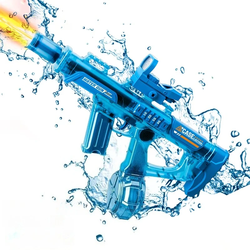 Linked Blowback Electric Water Gun with LED Flashing Automatic Continuous Shooting Children Squirt Guns Kids Summer Outdoor Toys
Linked Blowback Electric Water Gun with LED Flashing Automatic Continuous Shooting Children Squirt Guns Kids Summer Outdoor Toys