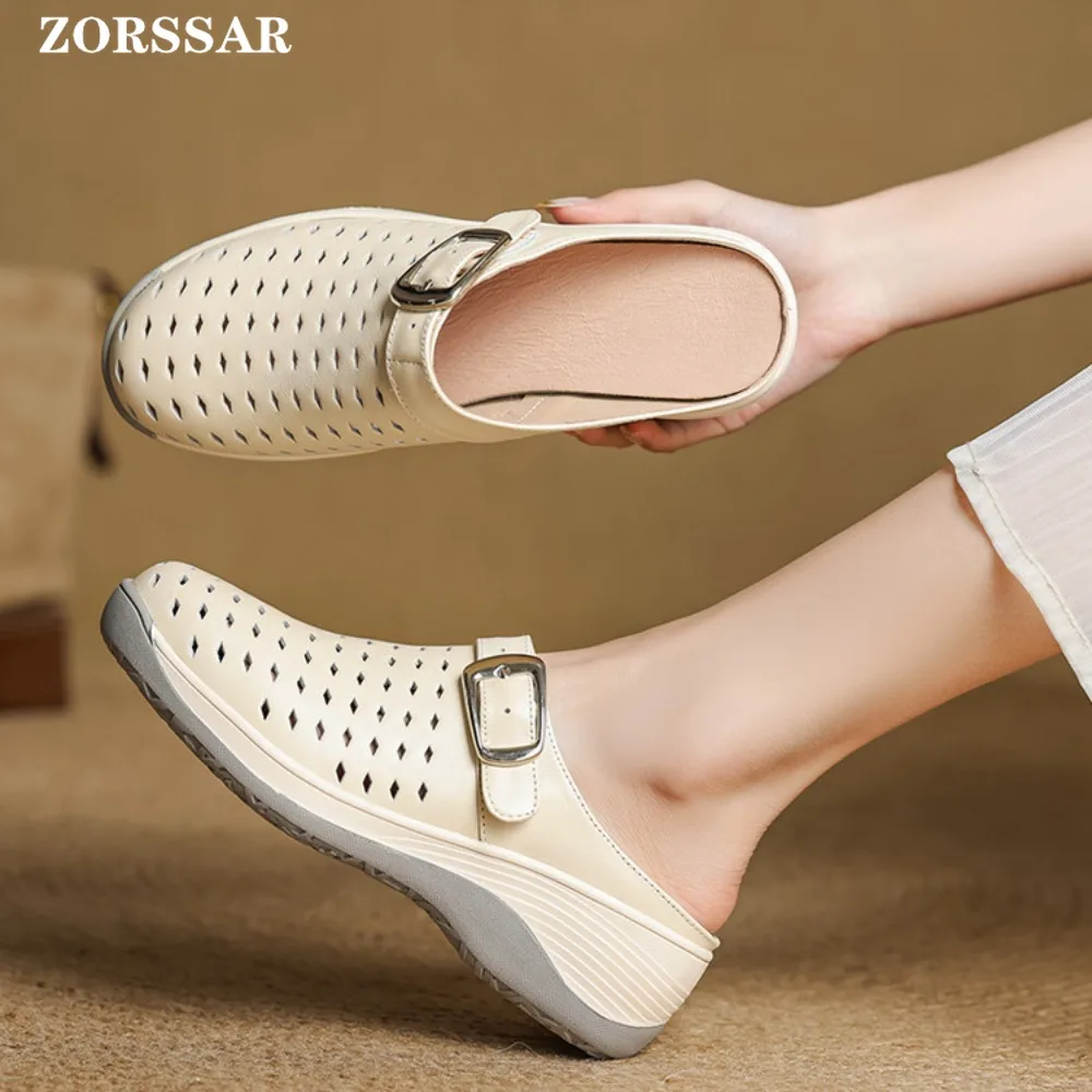 2025 Summer New Women Sandals Women Slippers Wedges Platform Closed Toe Women Orthopedics Thick Bottom Beach High Heels Slides
2025 Summer New Women Sandals Women Slippers Wedges Platform Closed Toe Women Orthopedics Thick Bottom Beach High Heels Slides