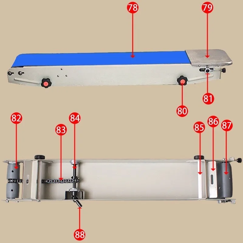 Запасные части для машины непрерывной запайки FR810: цепной ремень
Запасные части для машины непрерывной запайки FR810: цепной ремень