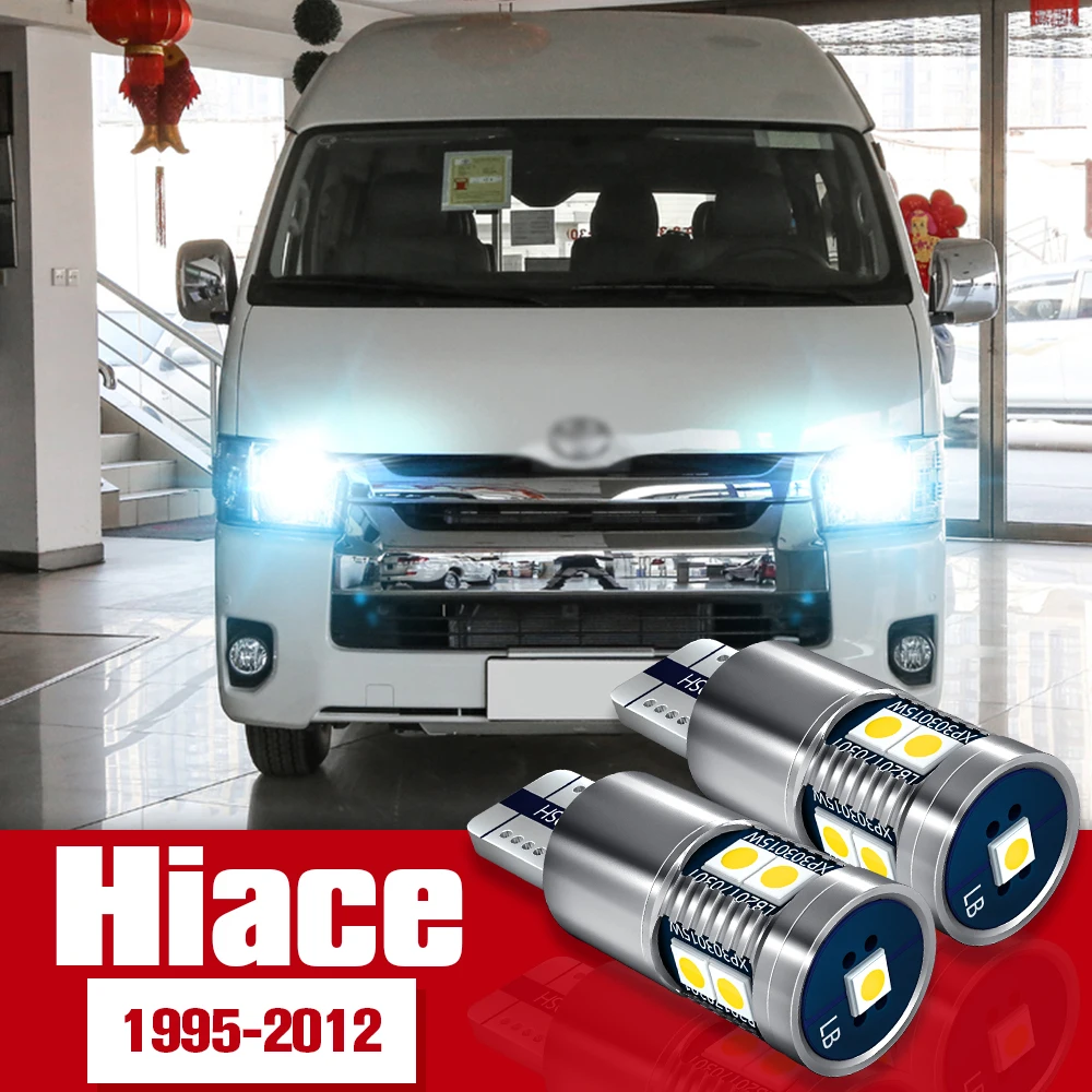 2pcs Parking Light Accessories LED Bulb Clearance Lamp For Toyota Hiace 1995-2012 2003 2004 2005 2006 2007 2008 2009 2010 2011
2pcs Parking Light Accessories LED Bulb Clearance Lamp For Toyota Hiace 1995-2012 2003 2004 2005 2006 2007 2008 2009 2010 2011