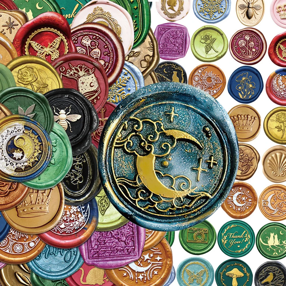 10/30/50pcs Vintage Embossed Wax Seal Pattern Stickers Art Aesthetic Decals for Skateboard Luggage Transparent Graffiti Sticker
10/30/50pcs Vintage Embossed Wax Seal Pattern Stickers Art Aesthetic Decals for Skateboard Luggage Transparent Graffiti Sticker