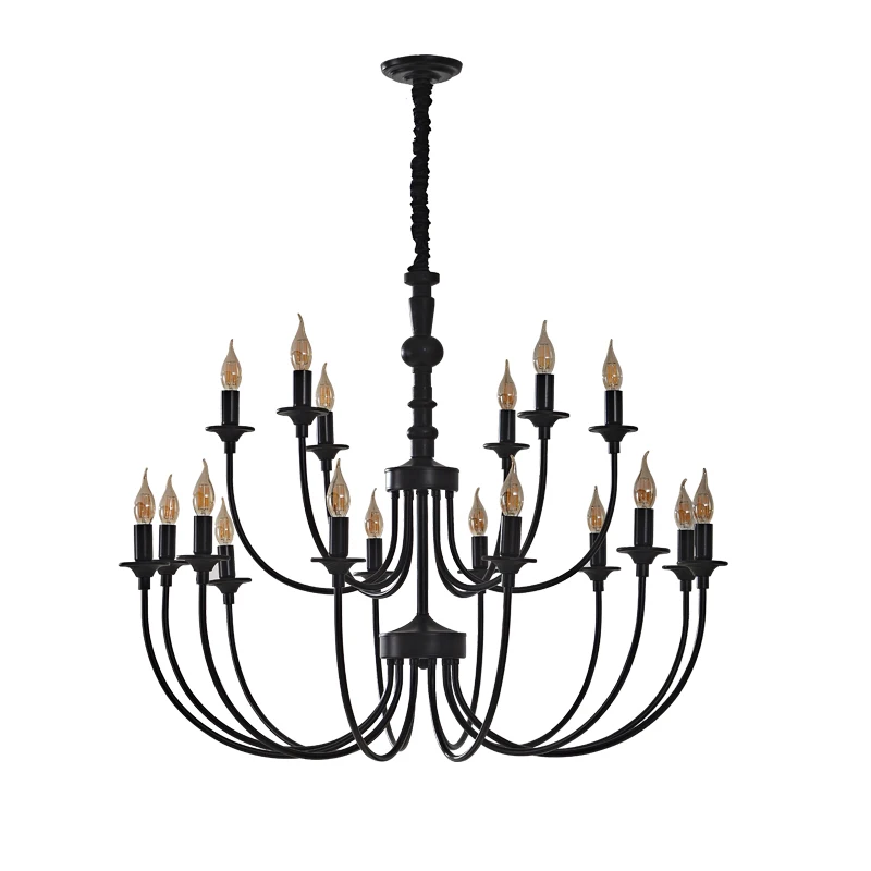 French retro chandelier living room dining room stair light bedroom American hotel creative personality
French retro chandelier living room dining room stair light bedroom American hotel creative personality
