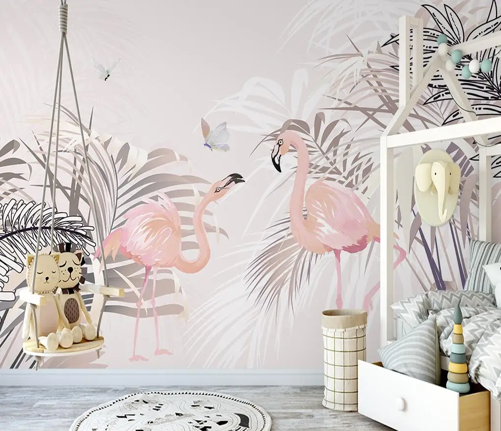 Custom wallpaper Hand painted Nordic fresh plant palm tree flamingo indoor background wall mural 3d wallpaper
Custom wallpaper Hand painted Nordic fresh plant palm tree flamingo indoor background wall mural 3d wallpaper