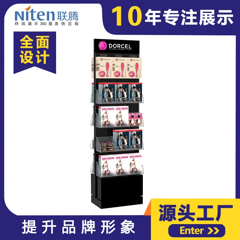 Custom Rotatable Display Cabinet Double-Sided 360 Degree Display Cabinet High-End Skincare Display Rack Hardware Iron Display St
Custom Rotatable Display Cabinet Double-Sided 360 Degree Display Cabinet High-End Skincare Display Rack Hardware Iron Display St