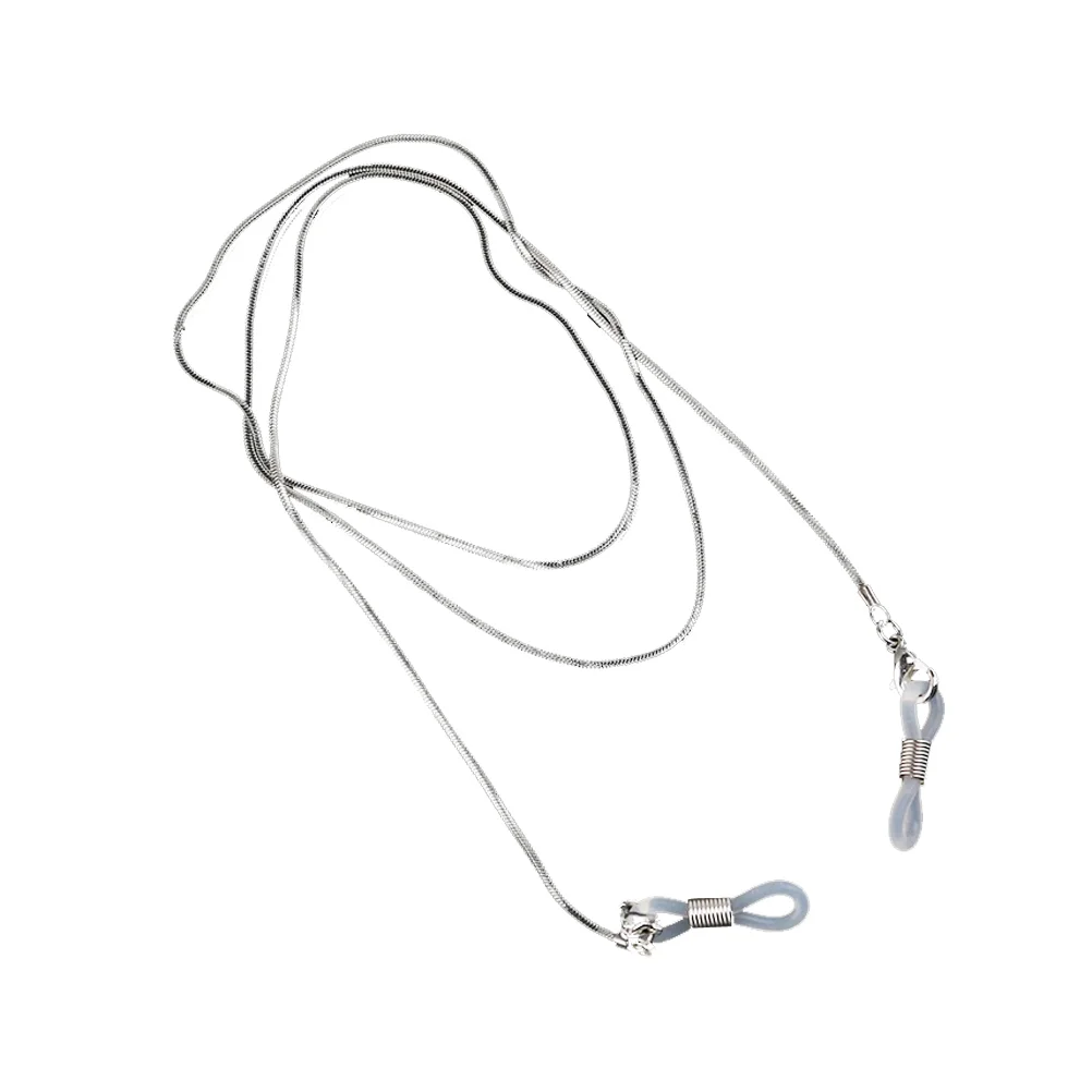 Retro Glasses Chain Sunglasses Eyeglasses Reading Retainer Strap Eyewear Lanyard Cord (Silver) eyeglass chains
Retro Glasses Chain Sunglasses Eyeglasses Reading Retainer Strap Eyewear Lanyard Cord (Silver) eyeglass chains