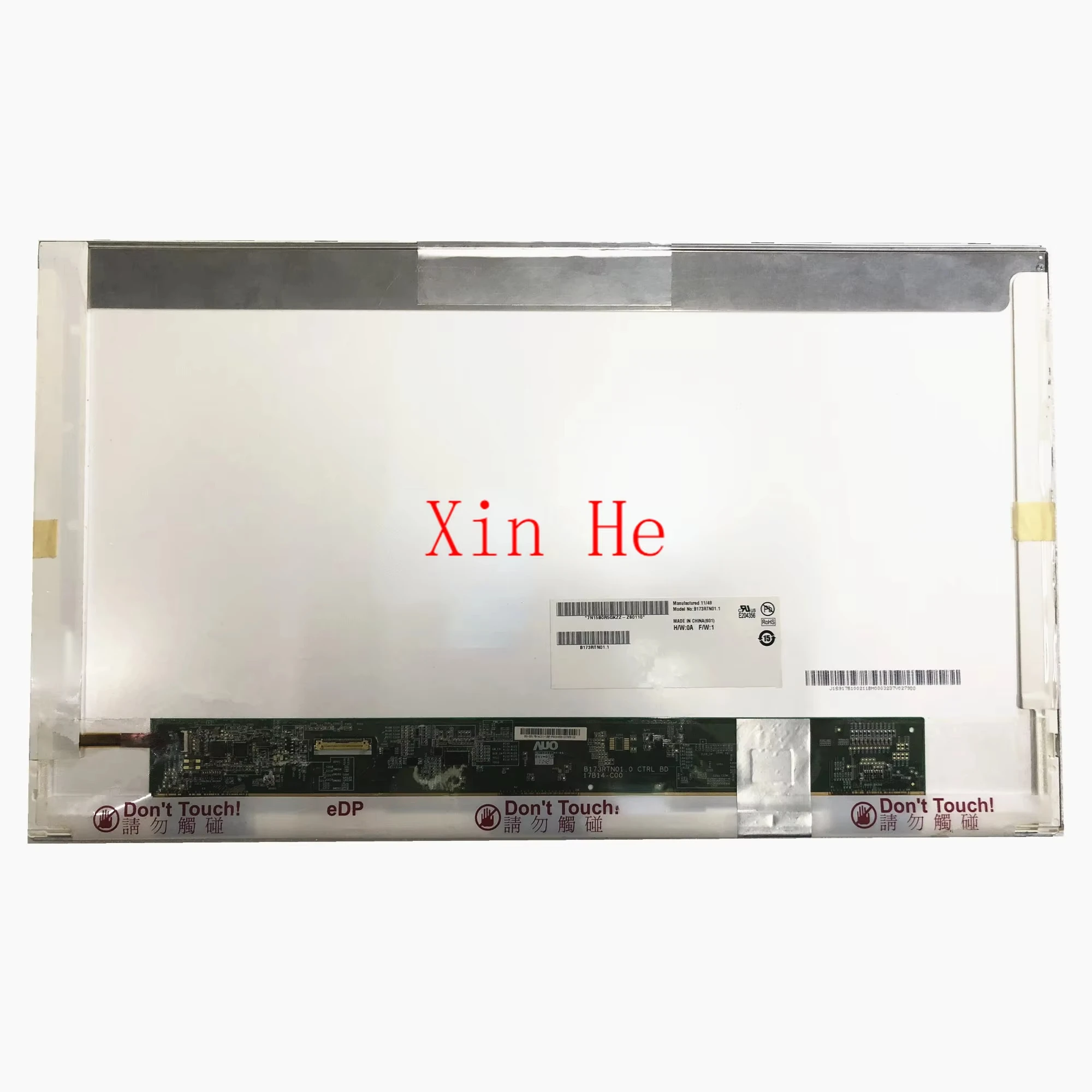 B173RTN01.1 Fit B173RTN01.3 B173RTN01.4 N173FGE-E23 N173FGE-E13 LP173WD1-TPE1 TPA1 Laptop LCD Screen 1600*900 EDP 30 PINS
B173RTN01.1 Fit B173RTN01.3 B173RTN01.4 N173FGE-E23 N173FGE-E13 LP173WD1-TPE1 TPA1 Laptop LCD Screen 1600*900 EDP 30 PINS