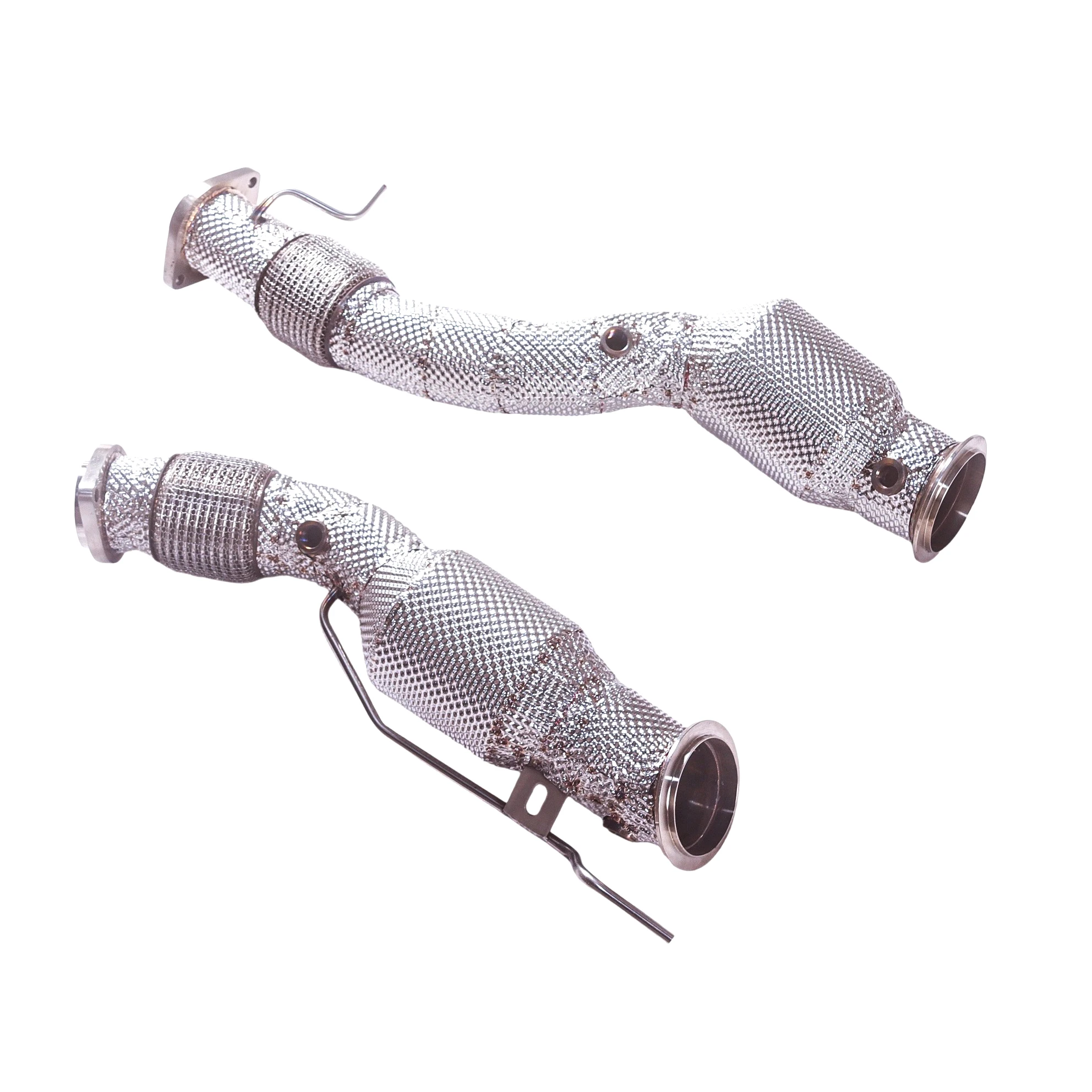 Suitable for BMW X3m X4m F97 F98 3.0T high-performance Catted no Cat downspout exhaust with insulating heat shield
Suitable for BMW X3m X4m F97 F98 3.0T high-performance Catted no Cat downspout exhaust with insulating heat shield