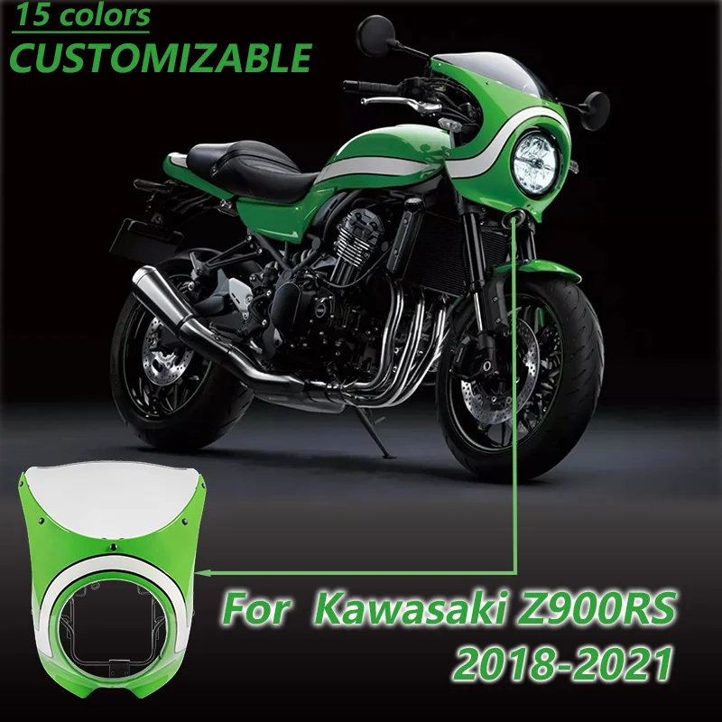 Motorcycle Windscreen Windshield for Kawasaki Z900RS 2018-2021 2022 2023 Wind Deflector With Headlight Guard Sport Flyscreen
Motorcycle Windscreen Windshield for Kawasaki Z900RS 2018-2021 2022 2023 Wind Deflector With Headlight Guard Sport Flyscreen