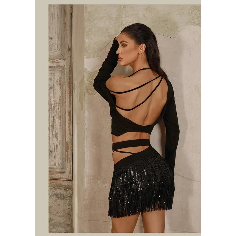 Women Latin Dance Skirt Tassels Fringes Dress Ballroom Salsa Samba Tango Layer Competition Performamnce Salsa Latin Fringe 24087
Women Latin Dance Skirt Tassels Fringes Dress Ballroom Salsa Samba Tango Layer Competition Performamnce Salsa Latin Fringe 24087