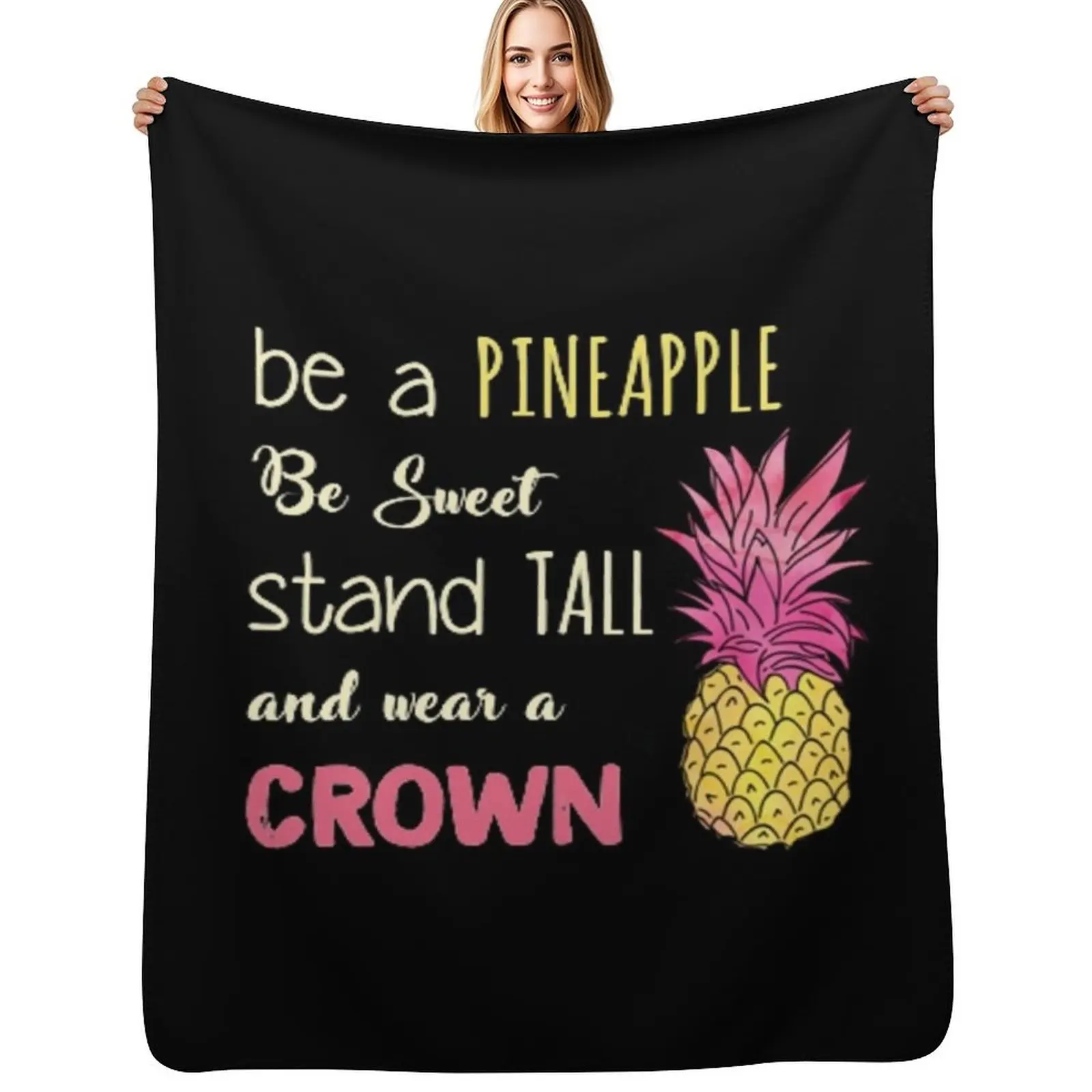 Be A Pineapple Throw Blanket Beach Retros Moving anime Blankets
Be A Pineapple Throw Blanket Beach Retros Moving anime Blankets
