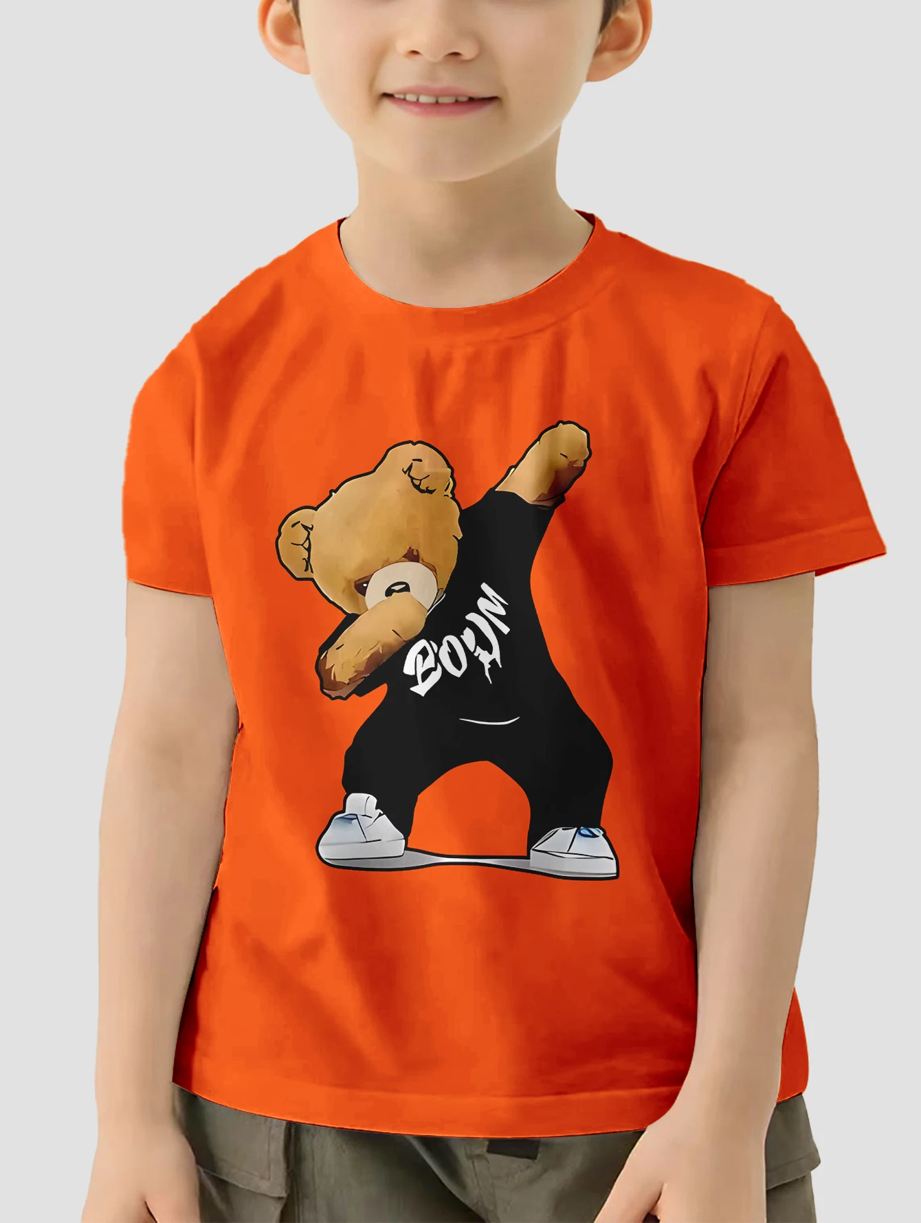 Bear T-shirt for a Boy Child Tee Shirt 2024 Kids Clothes Children Top Shirts Children's Clothing Boys Short Sleeve Tops T-shirts
Bear T-shirt for a Boy Child Tee Shirt 2024 Kids Clothes Children Top Shirts Children's Clothing Boys Short Sleeve Tops T-shirts