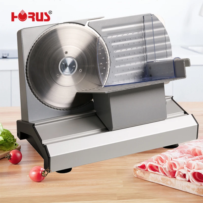 HORUS MS-1701 Aluminum Alloy Material Semi-auto Electric Meat Slicer for Sale
HORUS MS-1701 Aluminum Alloy Material Semi-auto Electric Meat Slicer for Sale