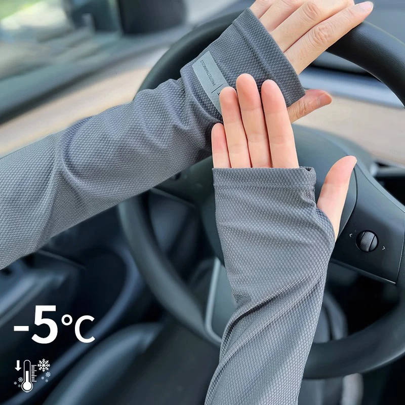 1Pair Large Size Ice Sleeves For Women Driving Summer Outdoor Sun Protection Sleeves
1Pair Large Size Ice Sleeves For Women Driving Summer Outdoor Sun Protection Sleeves