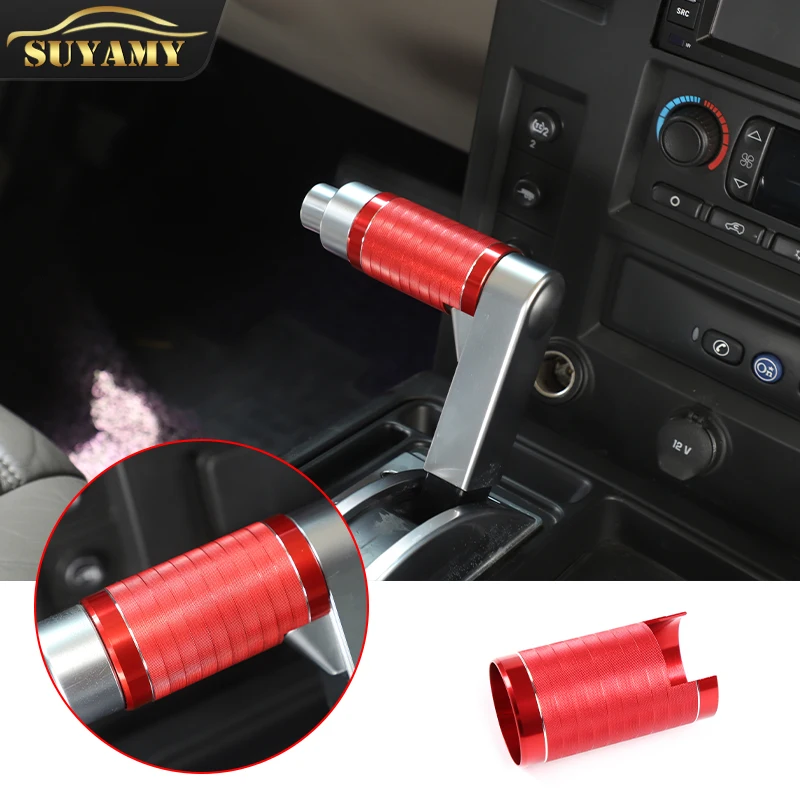 Aluminum Alloy Car Gear Head Shift Knob Handle Cover Trim Sticker For Hummer H2 2003-2007 Auto Molding Interior Accessories
Aluminum Alloy Car Gear Head Shift Knob Handle Cover Trim Sticker For Hummer H2 2003-2007 Auto Molding Interior Accessories