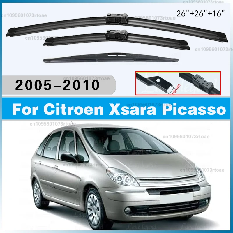 Windscreen Window Brushes 26"+26"+16" Car Accessories For Citroen Xsara Picasso 2005-2010 Front Rear Wiper Blades Windshield
Windscreen Window Brushes 26"+26"+16" Car Accessories For Citroen Xsara Picasso 2005-2010 Front Rear Wiper Blades Windshield