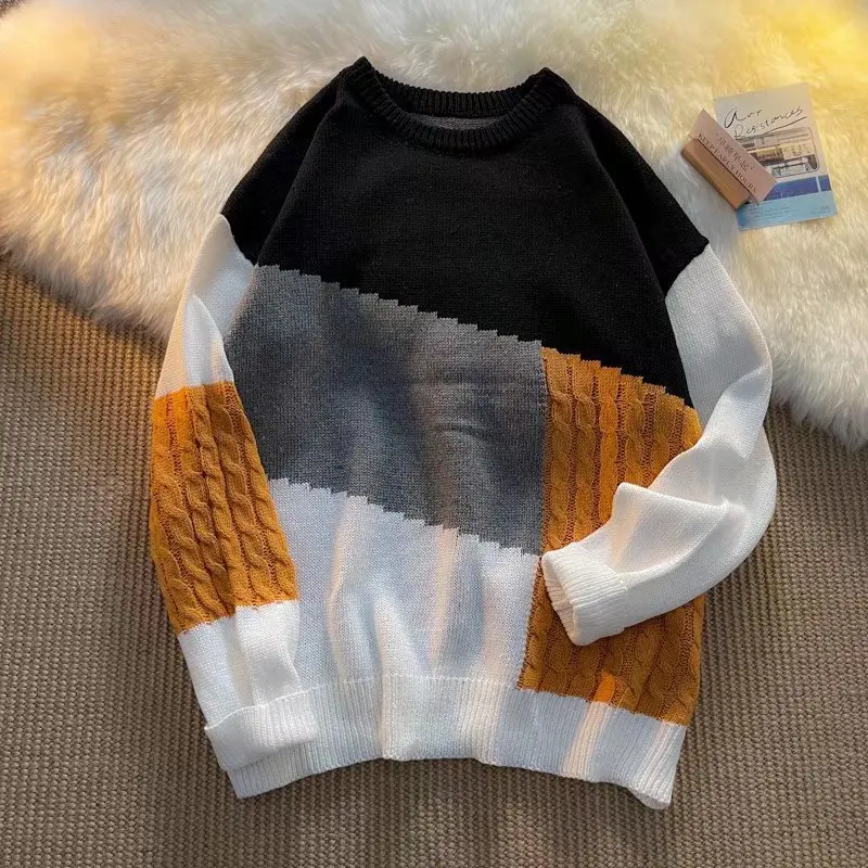 Mens Clothing Sweaters Knitted Sweaters Men's Knit Winter Coats Ropa De Invierno Autumn and Winter Korean Version Keep Warm
Mens Clothing Sweaters Knitted Sweaters Men's Knit Winter Coats Ropa De Invierno Autumn and Winter Korean Version Keep Warm