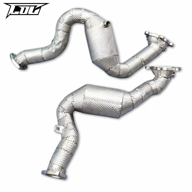 Exhaust Downpipe For AUDI RS7 4.0T 2013-2018 Stainless Steel High Flow Catted Downpipe Exhaust Pipe Muffler
Exhaust Downpipe For AUDI RS7 4.0T 2013-2018 Stainless Steel High Flow Catted Downpipe Exhaust Pipe Muffler