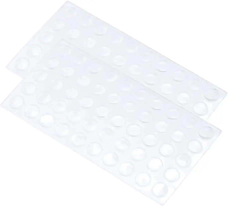 Clear Cabinet Door Bumpers for Quiet Closing, 100 Pads, 5/16" Diameter x 1/16" Thin
Clear Cabinet Door Bumpers for Quiet Closing, 100 Pads, 5/16" Diameter x 1/16" Thin