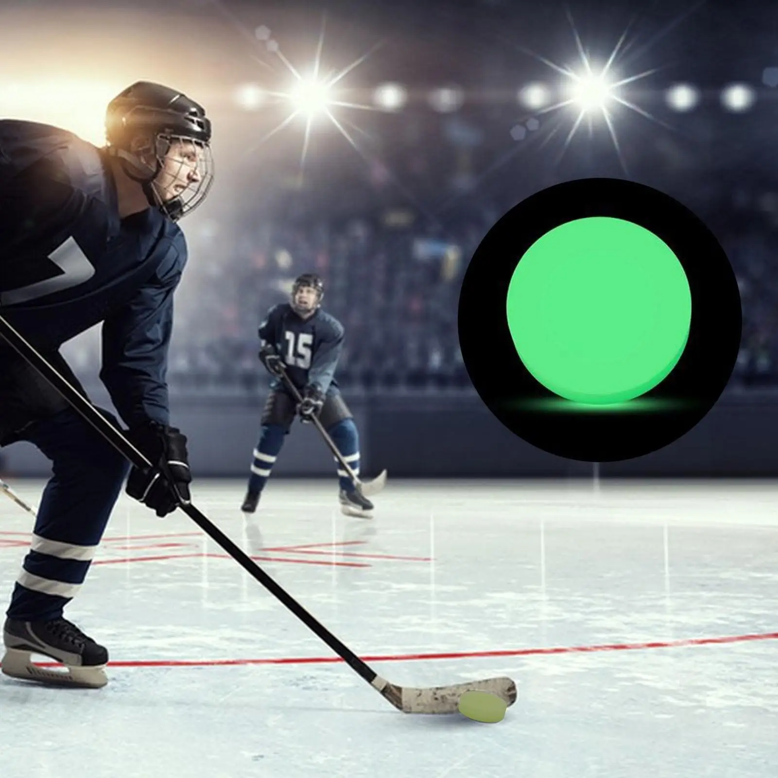 1pcs Ice Hockey Pucks Light Up Green Sports Dodgeballs Street Hockey Balls Glow In Dark Pucks Green Floor Puck Sports Balls
1pcs Ice Hockey Pucks Light Up Green Sports Dodgeballs Street Hockey Balls Glow In Dark Pucks Green Floor Puck Sports Balls
