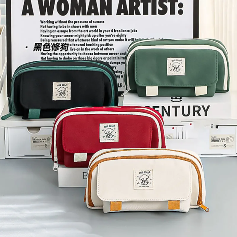 Kawaii Pencil Cases Large Capacity Pencil Bag Pouch Holder Box for Girls Office Student Stationery Organizer School Supplies
Kawaii Pencil Cases Large Capacity Pencil Bag Pouch Holder Box for Girls Office Student Stationery Organizer School Supplies