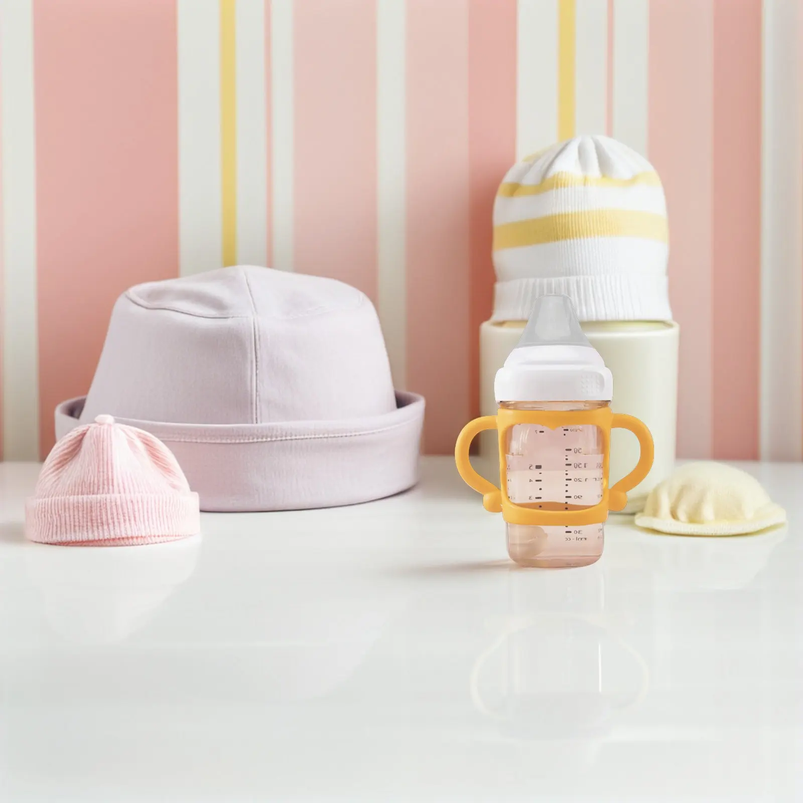 4pcs Silicone Baby Bottle Handles Non-Slip Ergonomic Grip Compatible With Most Feeding Bottles Flexible Long-Lasting Use
4pcs Silicone Baby Bottle Handles Non-Slip Ergonomic Grip Compatible With Most Feeding Bottles Flexible Long-Lasting Use