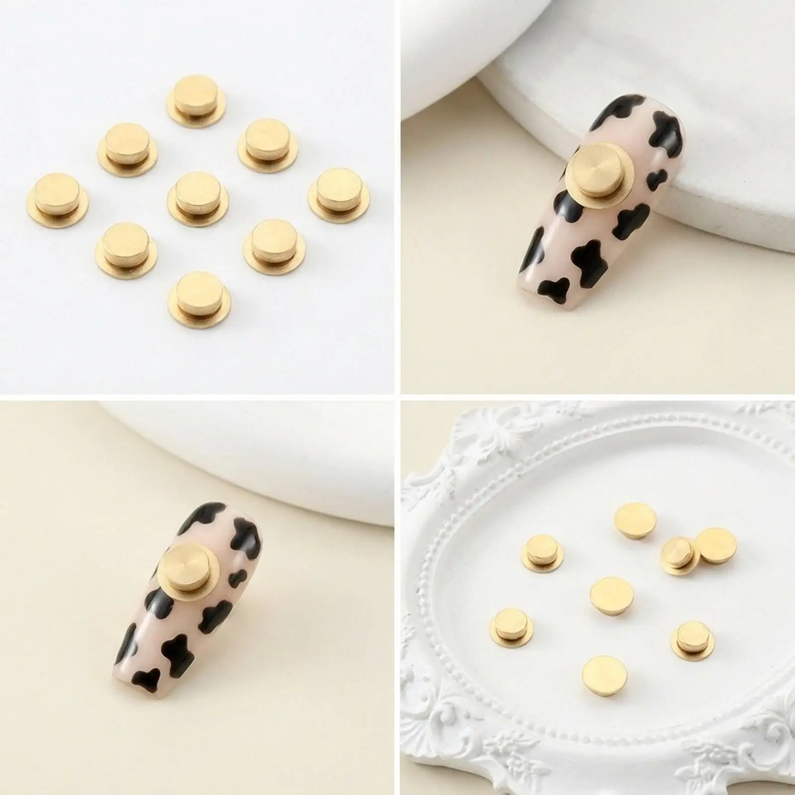 50x Spinning Nail Charm,Gift Anniversary Gift Gold for Nail Art Designs Decoration Jewelry Rotating Tool Bearing Art Tool Ring
50x Spinning Nail Charm,Gift Anniversary Gift Gold for Nail Art Designs Decoration Jewelry Rotating Tool Bearing Art Tool Ring