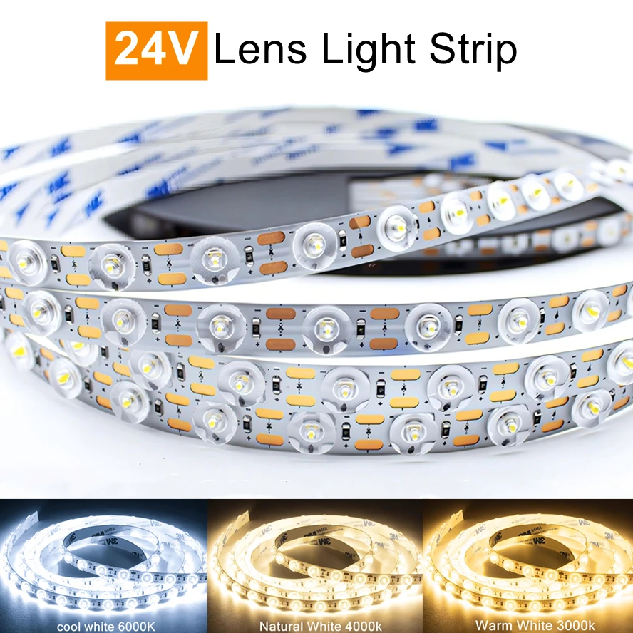 New LED Lens Light Strip 12MM SMD2835 Strip Light 24V Flexible Light Strip Adehesive Tape Living Room Lighting Lamp Home Decor
New LED Lens Light Strip 12MM SMD2835 Strip Light 24V Flexible Light Strip Adehesive Tape Living Room Lighting Lamp Home Decor