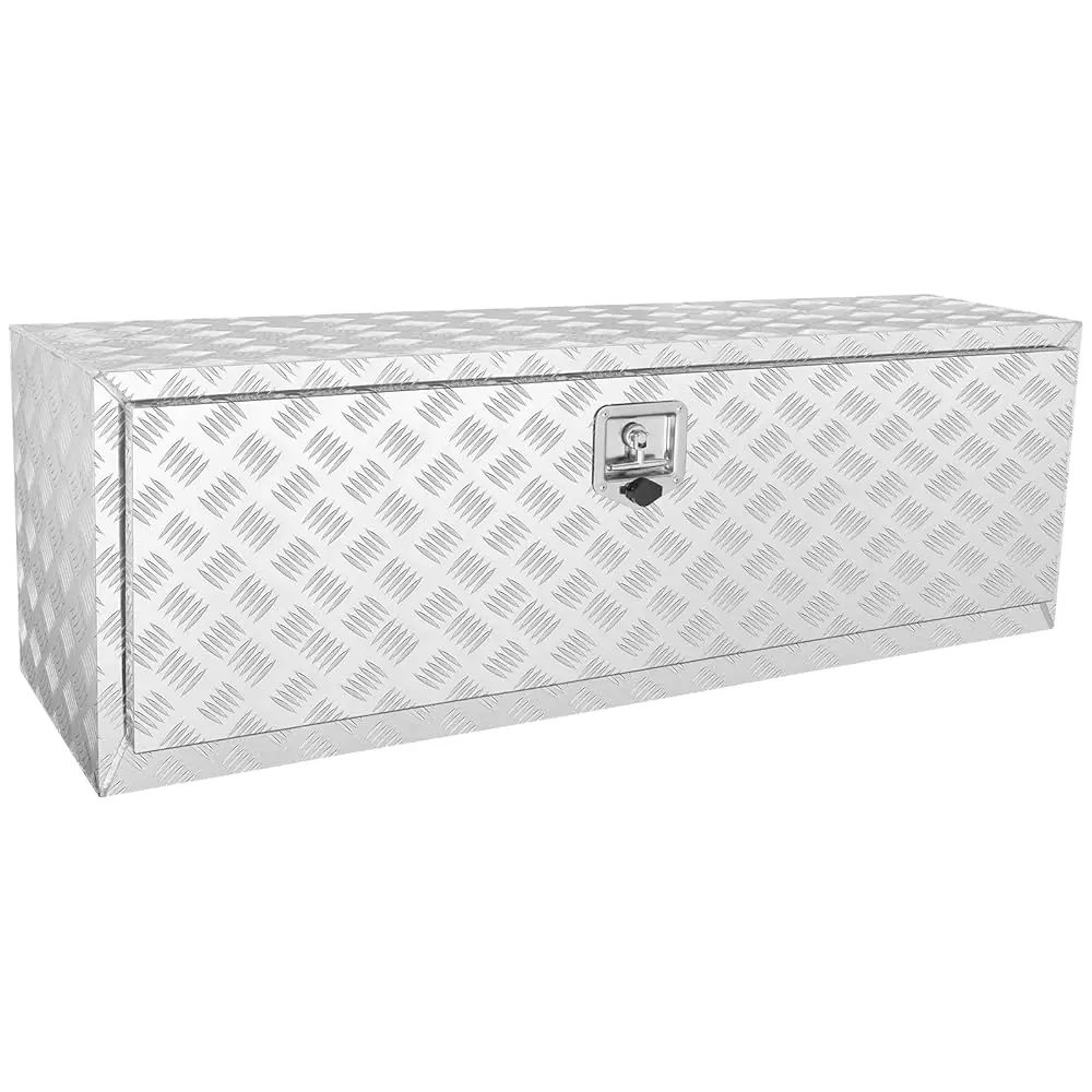 Underbody Tru Box, 48""×17""×18"" Pickup Storage Box, Heavy Duty Aluminum Diamond Plate Tool Box With Lo And Keys, Waterproof
Underbody Tru Box, 48""×17""×18"" Pickup Storage Box, Heavy Duty Aluminum Diamond Plate Tool Box With Lo And Keys, Waterproof