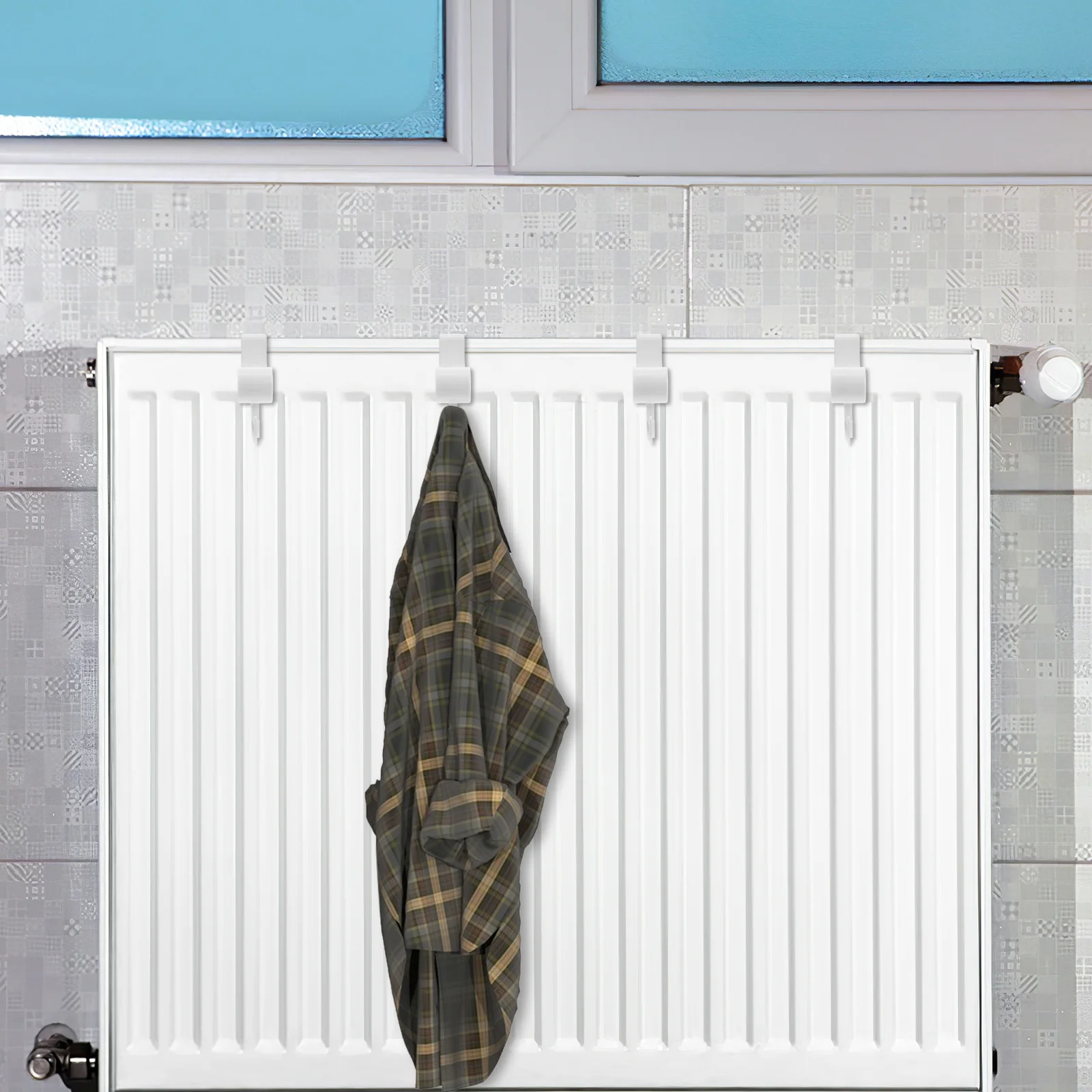 2Pcs Home Use Panel Radiator Drying Rack Plastic Heated Towel Holder Space Saving Clothes Hanger Indoor Laundry Storage
2Pcs Home Use Panel Radiator Drying Rack Plastic Heated Towel Holder Space Saving Clothes Hanger Indoor Laundry Storage