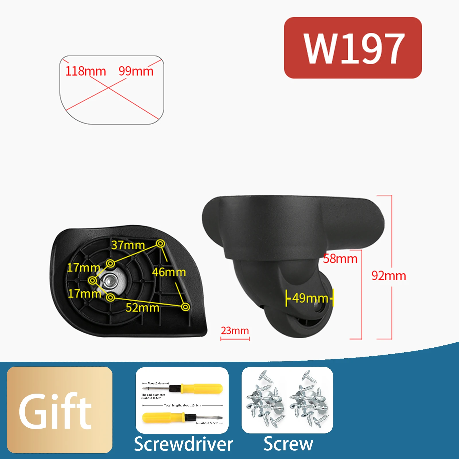 W197 чемодан на колесиках, съемные аксессуары, универсальные дорожные чемоданы на колесиках, бесшумный и твердый чемодан, универсальное колесо
W197 чемодан на колесиках, съемные аксессуары, универсальные дорожные чемоданы на колесиках, бесшумный и твердый чемодан, универсальное колесо
