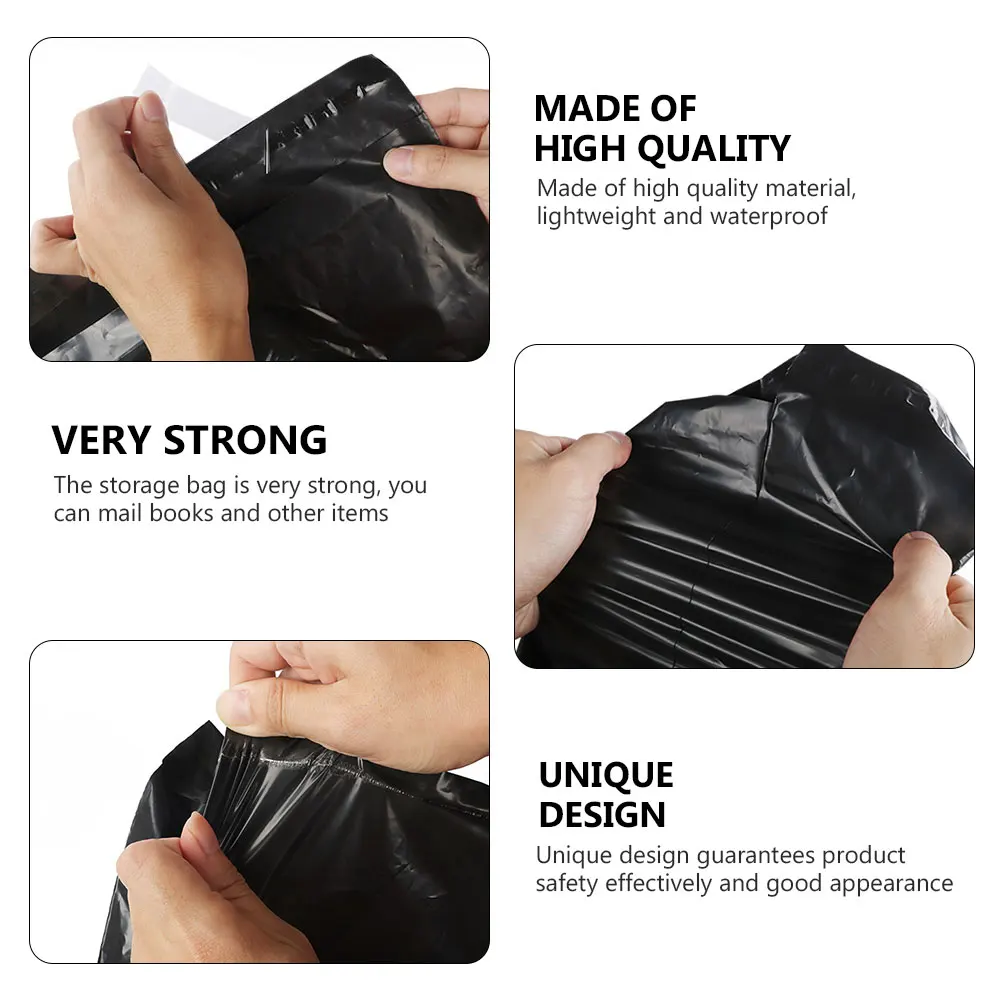 100pcs Thicken Waterproof Express Bags Delivery Logistics Packing Envelopes Strong Storage Mailer For Clothes Books Transport
100pcs Thicken Waterproof Express Bags Delivery Logistics Packing Envelopes Strong Storage Mailer For Clothes Books Transport