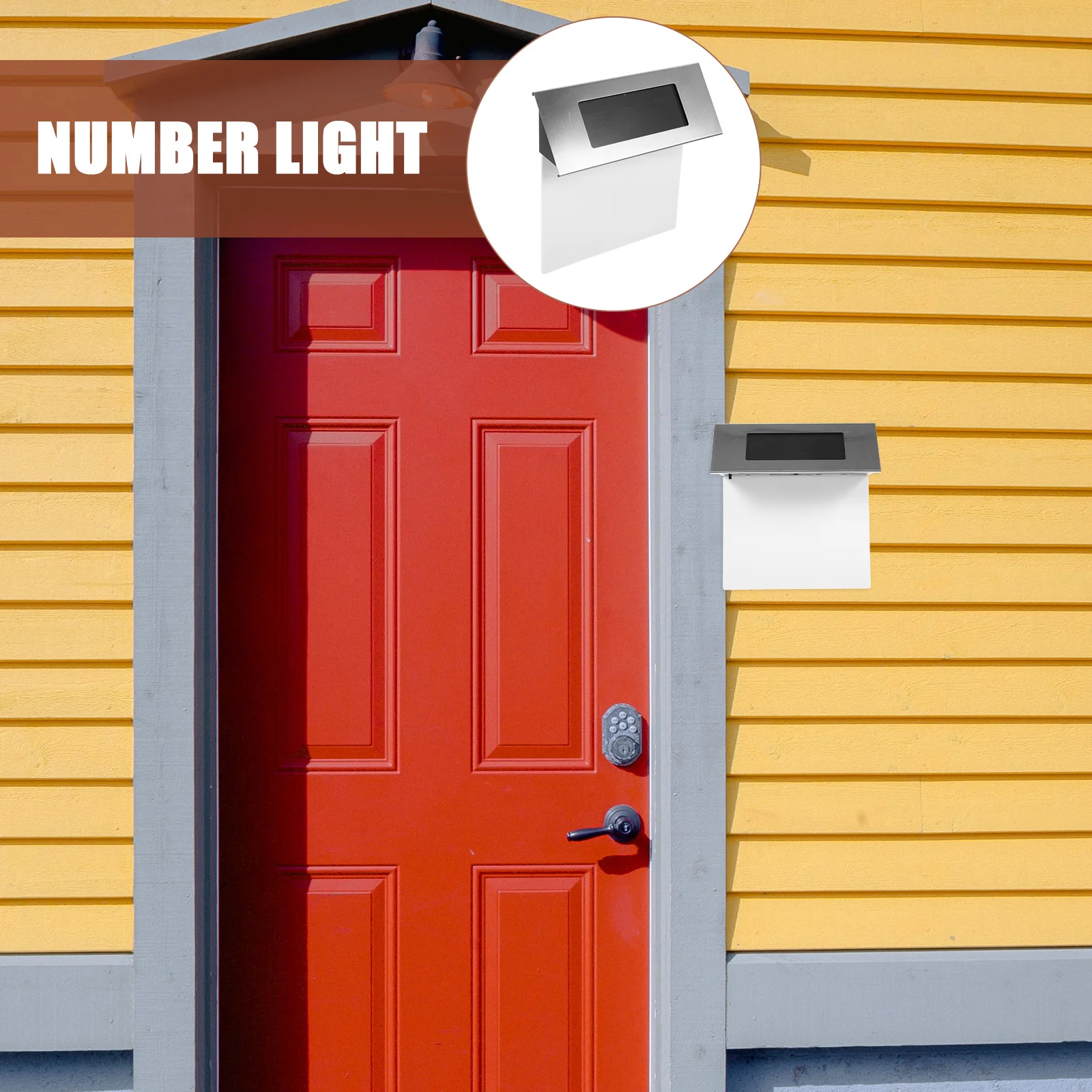 Solar Number Light Waterproof Stainless Steel Led Illuminated Doorplate Outdoor Wall Mounted Night Visibility For Home
Solar Number Light Waterproof Stainless Steel Led Illuminated Doorplate Outdoor Wall Mounted Night Visibility For Home