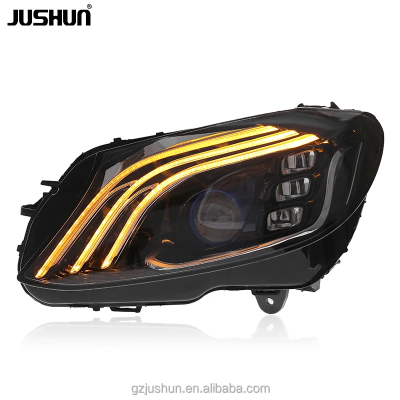 JUSHUN LED Headlight for C-Class W205 2015-2021 Upgrade LED Dynamic signal Daytime Running Lights
JUSHUN LED Headlight for C-Class W205 2015-2021 Upgrade LED Dynamic signal Daytime Running Lights