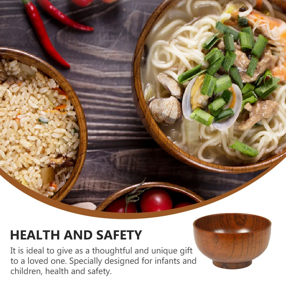 1pc Acid Wood Bowl Safe Natural Wooden Food Container For Soup Rice Salad Serving Japanese Style Lightweight Storage
1pc Acid Wood Bowl Safe Natural Wooden Food Container For Soup Rice Salad Serving Japanese Style Lightweight Storage