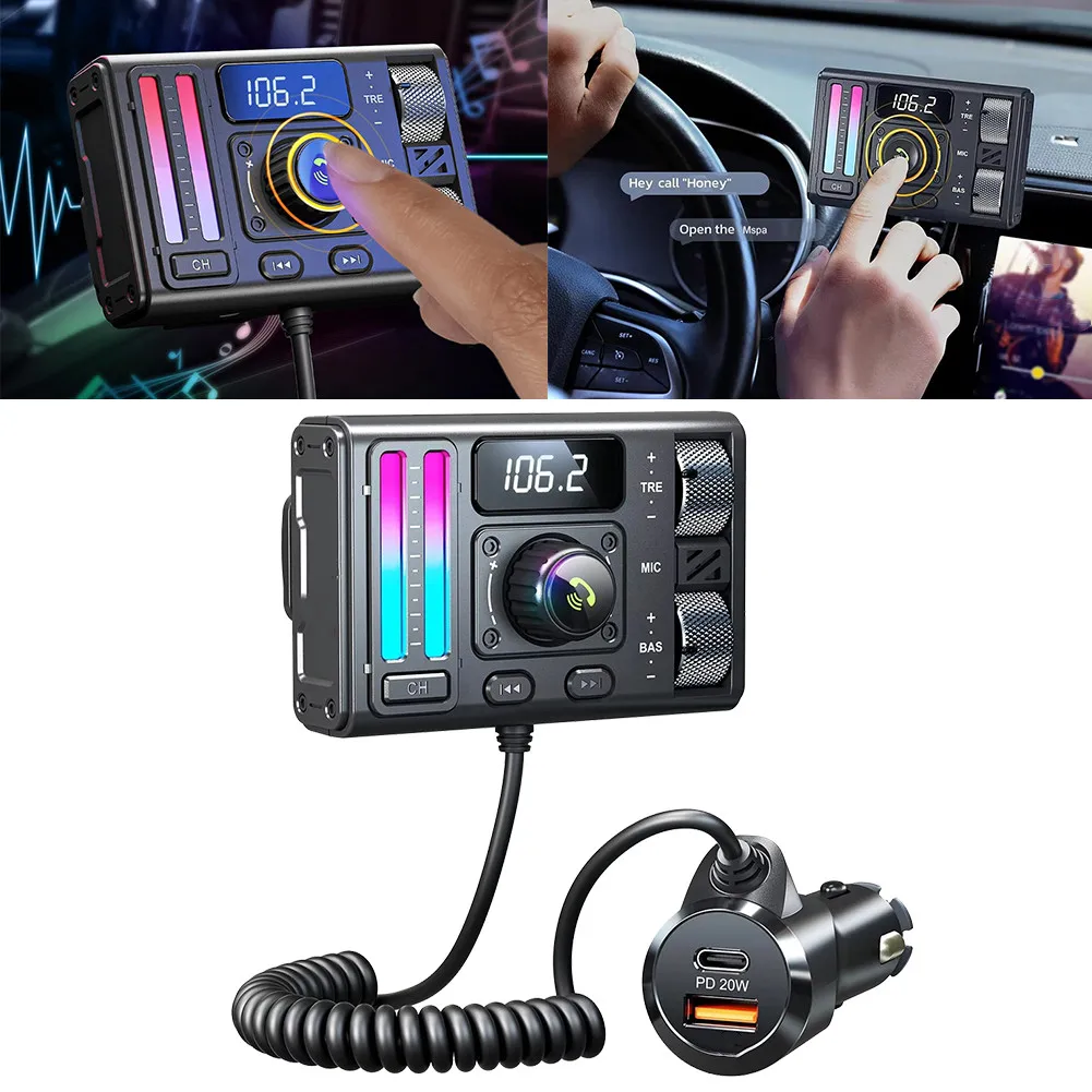 Black Car Music Player High Quality Sound Experience CVC Noise Cancellation QC 18W Type-A Charging User-friendly Interface
Black Car Music Player High Quality Sound Experience CVC Noise Cancellation QC 18W Type-A Charging User-friendly Interface