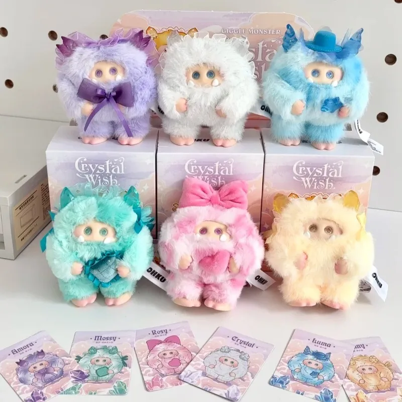 Giggle Monster Crystal Wish Series Blind Box Cute Giggle Monster Vinyl Plush Pendant Surprise Bag Charm Mysetry Box Toys Gifts
Giggle Monster Crystal Wish Series Blind Box Cute Giggle Monster Vinyl Plush Pendant Surprise Bag Charm Mysetry Box Toys Gifts
