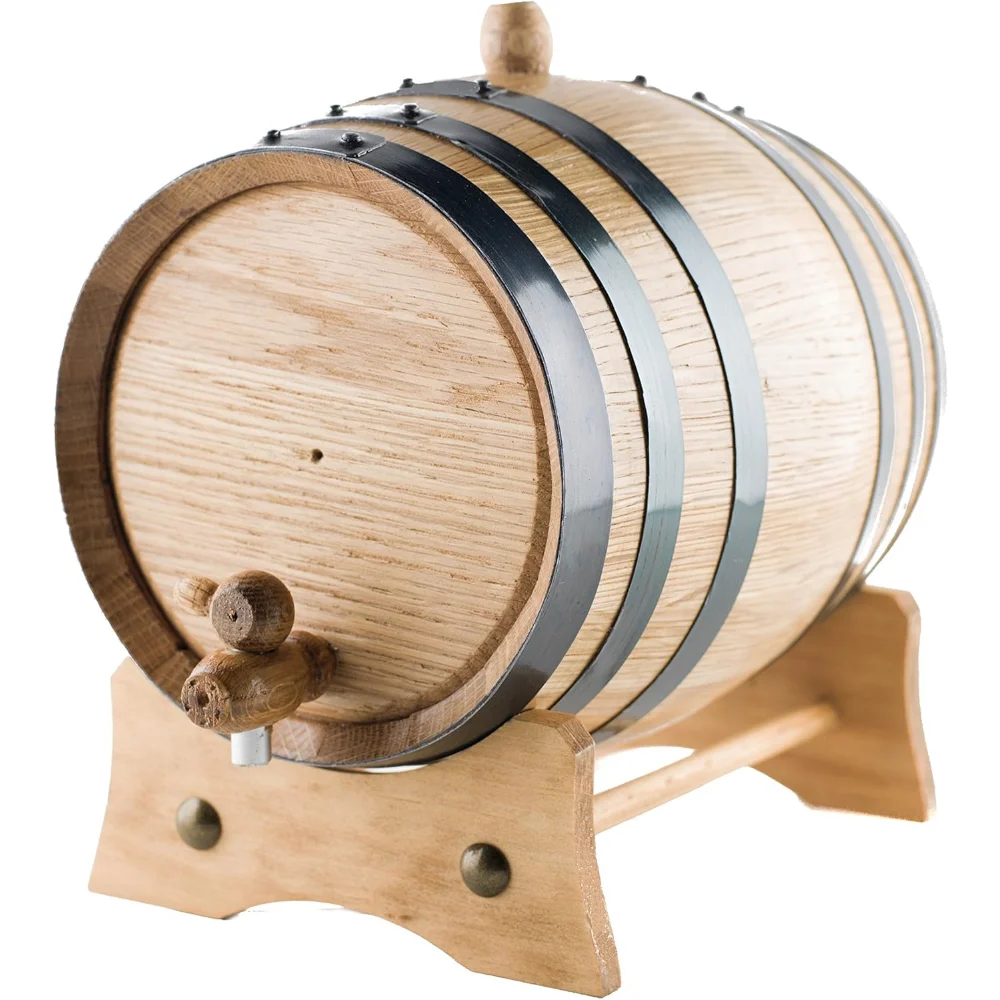 3 Liters American Oak Barrel | Handcrafted using American White Oak | Age your own Whiskey, Beer, Wine, Bourbon
3 Liters American Oak Barrel | Handcrafted using American White Oak | Age your own Whiskey, Beer, Wine, Bourbon