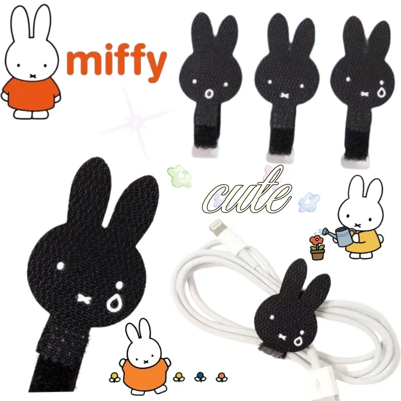 New Miffy Wrapper Cartoon Creative High-value Rabbit Printed Small Portable Out Strap Data Cable Finishing and Storage Arranger
New Miffy Wrapper Cartoon Creative High-value Rabbit Printed Small Portable Out Strap Data Cable Finishing and Storage Arranger