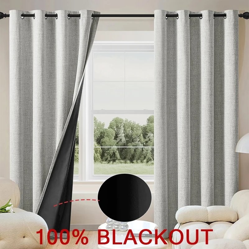 SolidColor 100%Blackout Curtains with Grommets, Total Privacy Drapes for Bedroom,Curtains for Living Room/cortinas para ventanas
SolidColor 100%Blackout Curtains with Grommets, Total Privacy Drapes for Bedroom,Curtains for Living Room/cortinas para ventanas